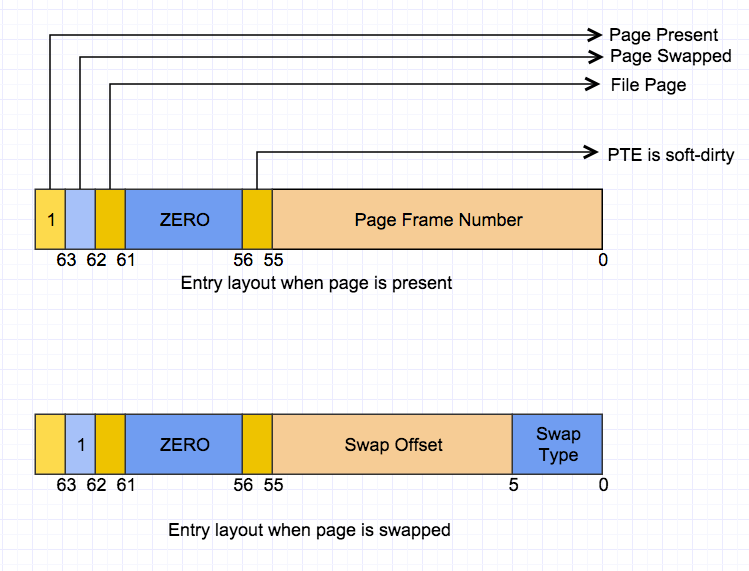 Fig-1: Format of Pagemap Entry